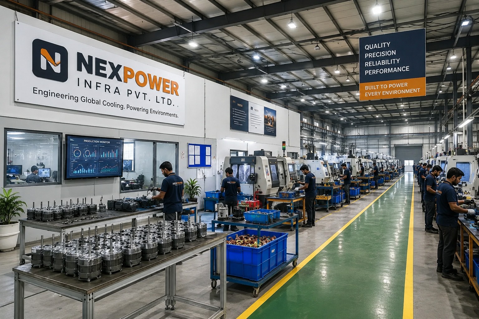 NEXPOWER INFRA PVT LTD Manufacturing Facility, Faridabad, Haryana